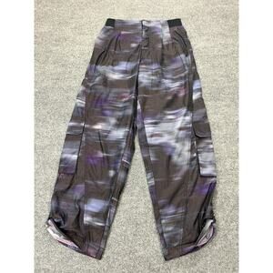 Free People Movement Mesmerize Me Pant M Cyberpunk Streetwear Y2K Rave Baggy Sk8